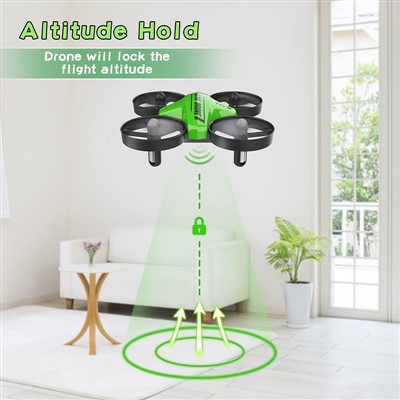 Mini Drone eri abaana n'abatandisi Green